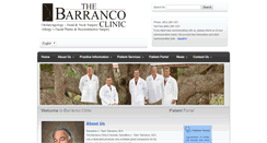 Desktop Screenshot of barrancoclinic.com